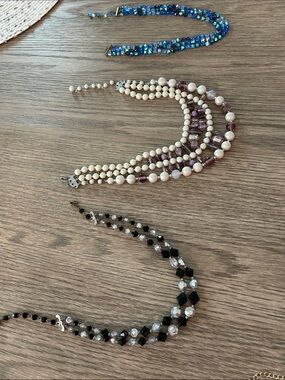 Multi-Strand vintage Beaded Necklaces - Women Jewelry